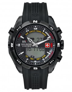 Swiss Military Highlander Acero negro